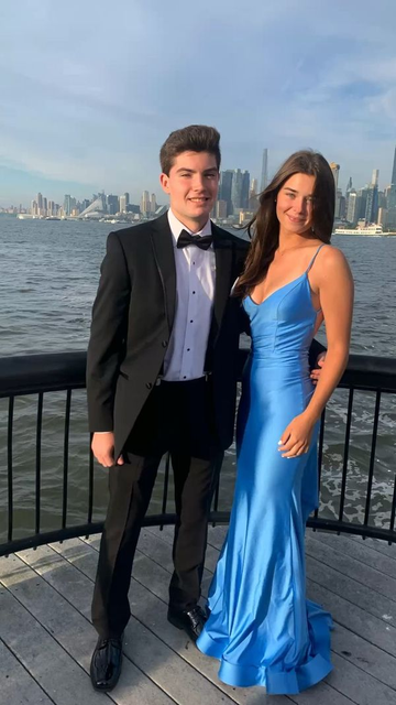 Sexy Blue Mermaid Prom Dresses,Open Back Long Evening Party Dress HZ1023